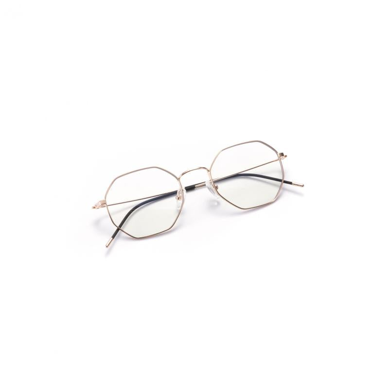 Anti Glare UV400 Light Blocking Glasses Titanium Frame