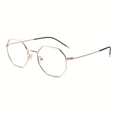 Anti Glare UV400 Light Blocking Glasses Titanium Frame