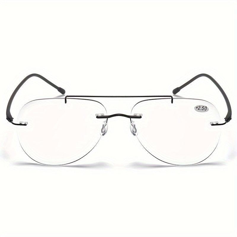 Progressive Photochromic Reading Glasses Rimless