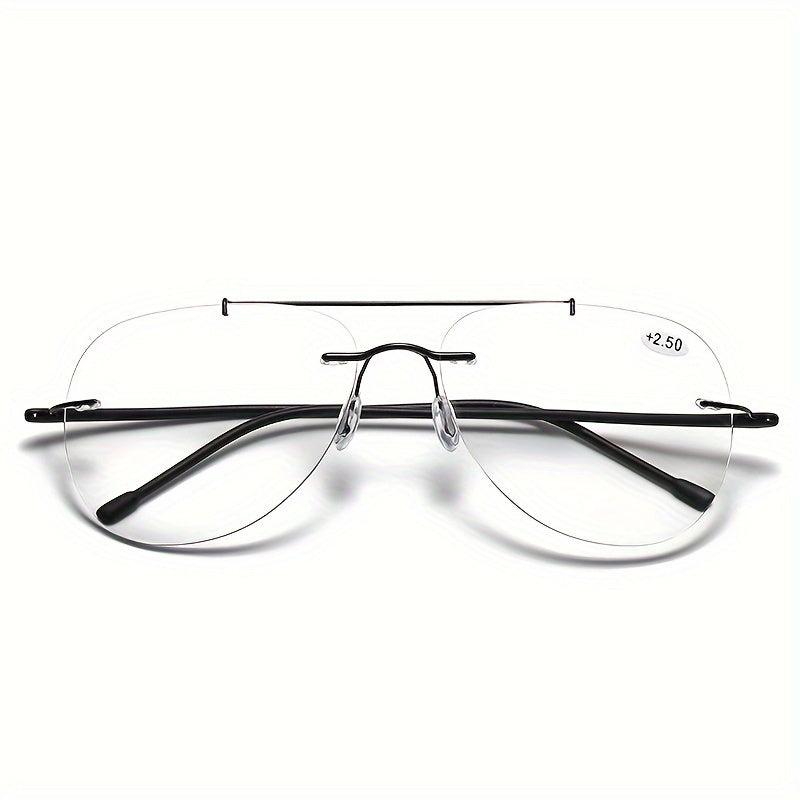 Progressive Photochromic Reading Glasses Rimless
