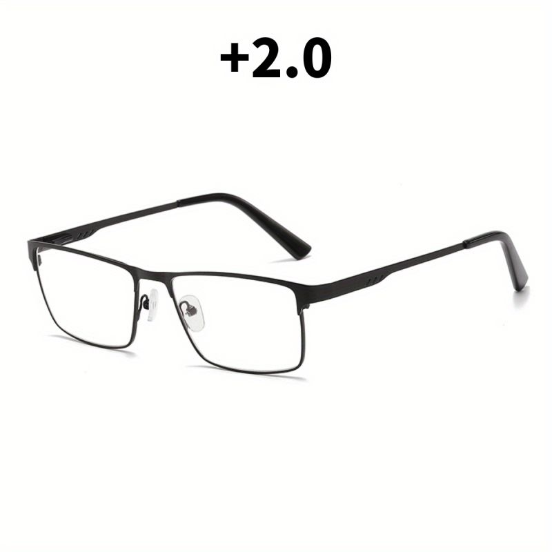 Metal Frame Light Blocking Spring Hinges Eyeglasses