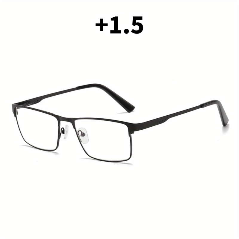Metal Frame Light Blocking Spring Hinges Eyeglasses