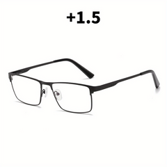 Metal Frame Light Blocking Spring Hinges Eyeglasses