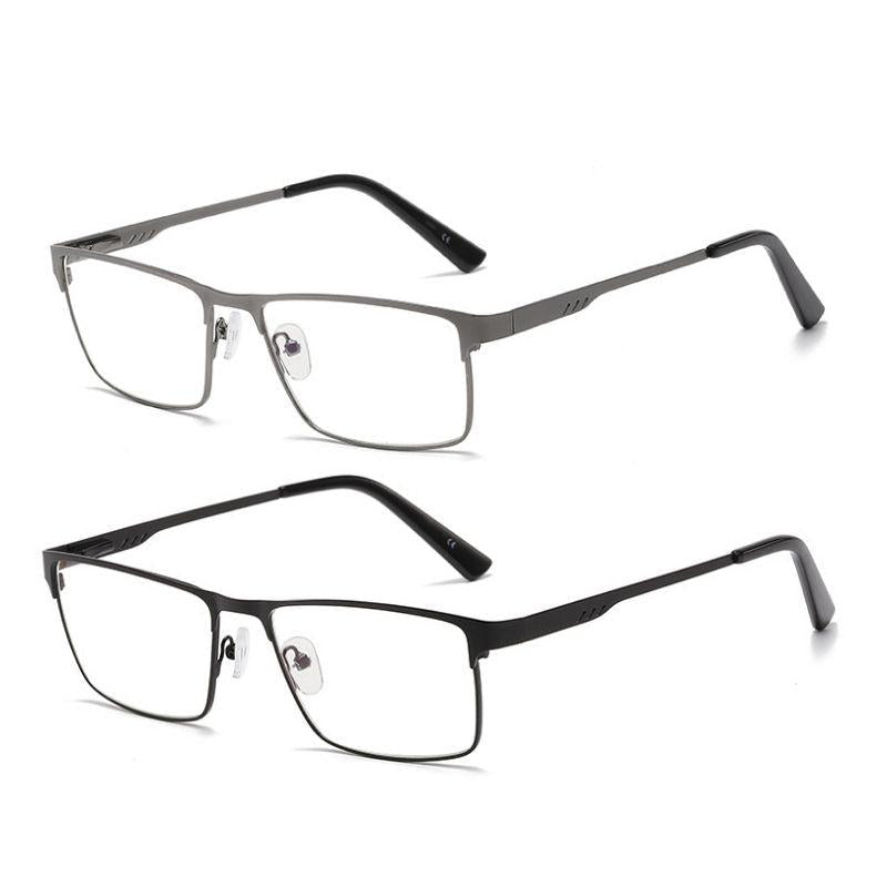 Metal Frame Light Blocking Spring Hinges Eyeglasses