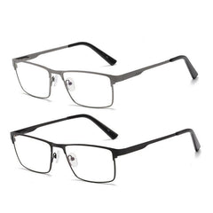 Metal Frame Light Blocking Spring Hinges Eyeglasses