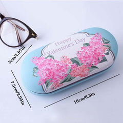 Double Layer Glasses Case Portable Storage Box For Lens And Myopia Glasses