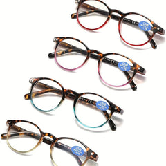 Women's Light Blocking Reading Glasses with Spring Hinge