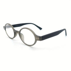 Stylish Round Frame Reading Glasses Men Women Spring Hinge Portable Gift