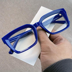 Light Blocking Glasses Clear Lens Reduce UV Glare Women Men Y2K Style