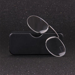 Pince nez Nose Clip Mini Glasses Reading Glasses Rimless Reading Glasses