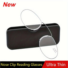 Pince nez Nose Clip Mini Glasses Reading Glasses Rimless Reading Glasses