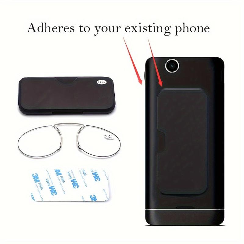 Pince nez Nose Clip Mini Glasses Reading Glasses Rimless Reading Glasses