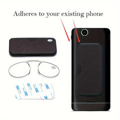 Pince nez Nose Clip Mini Glasses Reading Glasses Rimless Reading Glasses