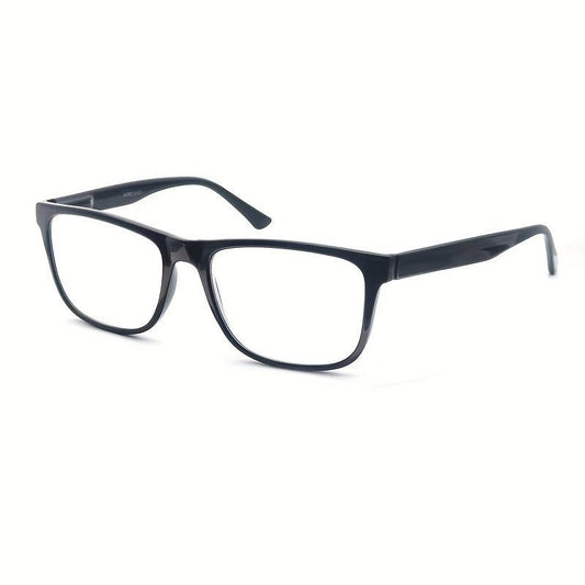 Oversized Rectangle Spring Hinge Reading Glasses with Diopters