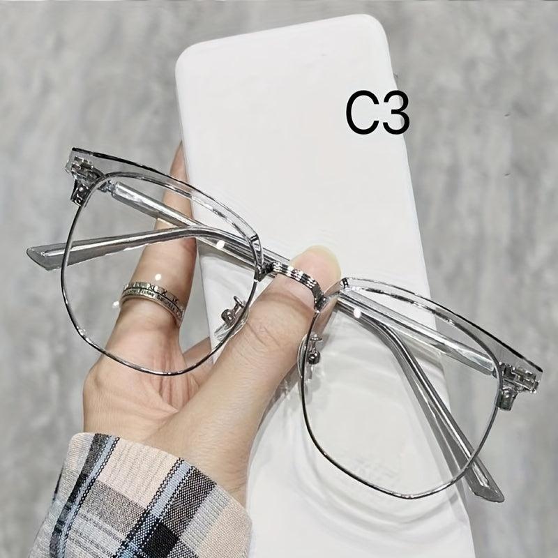 Retro Men's Anti Glasses Metal Frame