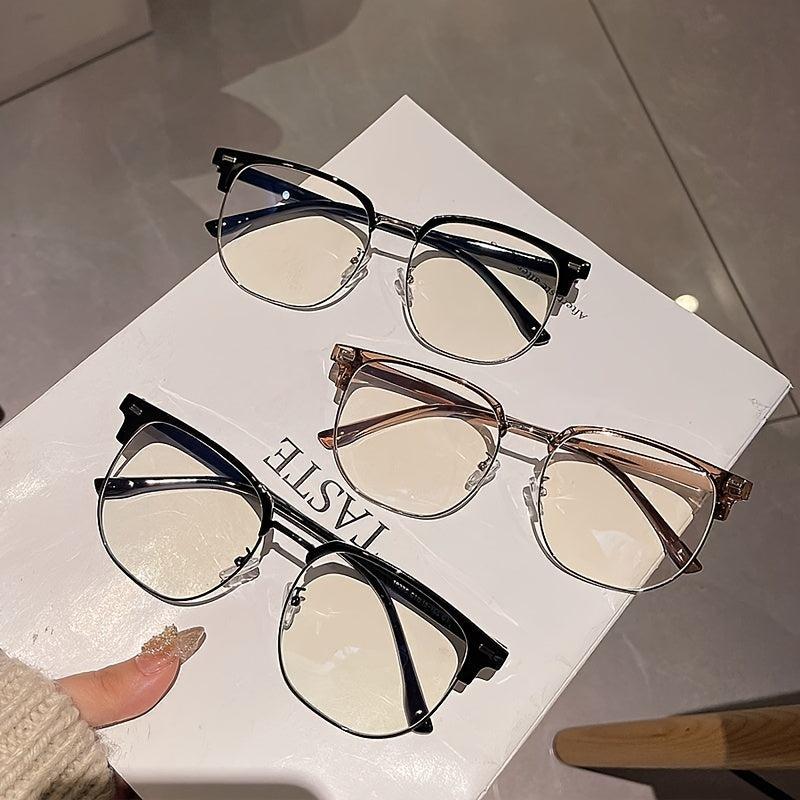 Retro Men's Anti Glasses Metal Frame