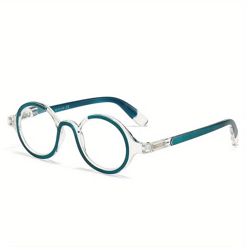 Light Blocking Glasses Clear Lens Reduce Eye Fatigue UV Glare Decorative Glasses