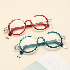 Light Blocking Glasses Clear Lens Reduce Eye Fatigue UV Glare Decorative Glasses