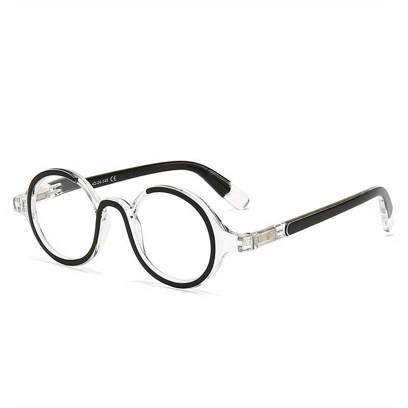 Light Blocking Glasses Clear Lens Reduce Eye Fatigue UV Glare Decorative Glasses