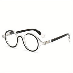 Light Blocking Glasses Clear Lens Reduce Eye Fatigue UV Glare Decorative Glasses