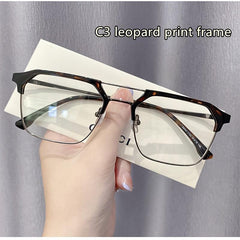 Vintage Twin Beam Aviator Glasses Anti Light Glasses