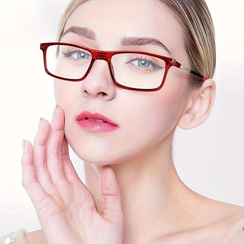 Adjustable Temples Magnet Neck Foldable Reading Glasses