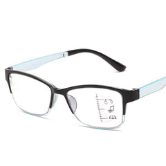 Plastic Full Frame Reading Glasses Anti-Blue Light Protection