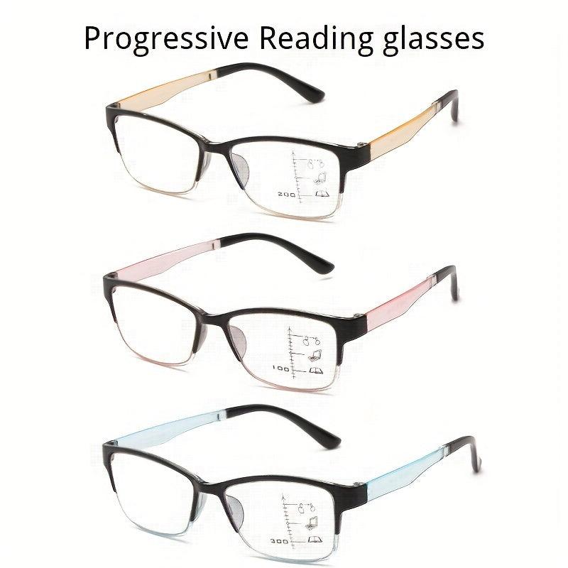 Plastic Full Frame Reading Glasses Anti-Blue Light Protection
