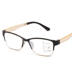 Plastic Full Frame Reading Glasses Anti-Blue Light Protection