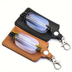 Portable Folding Reading Glasses Anti Light Ultra light Eyeglasses
