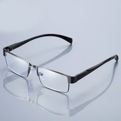 Metal Frame Spring Hinges Presbyopia Reading Glasses