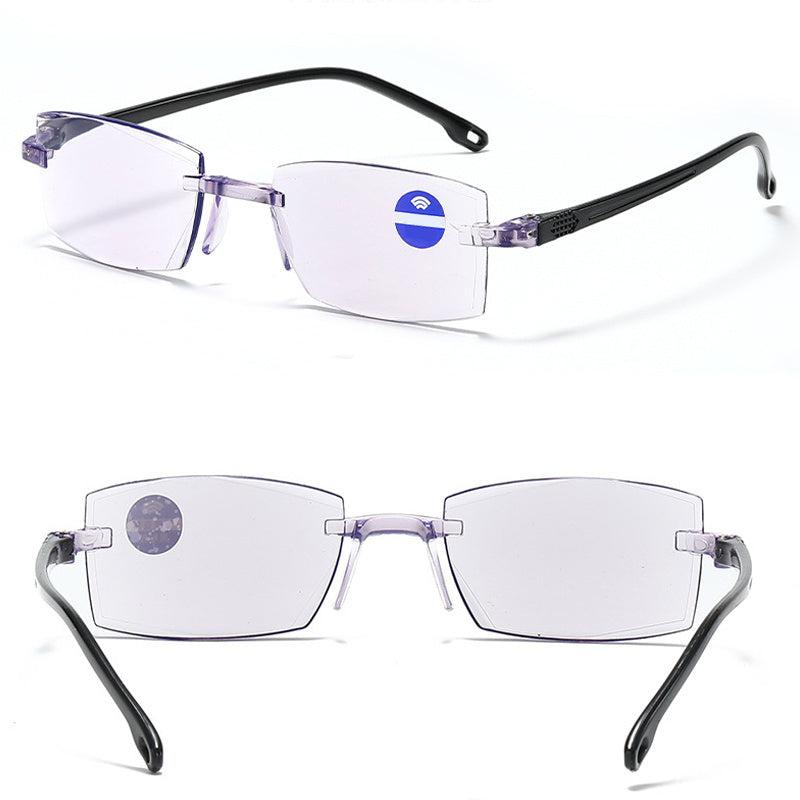 Light Blocking Glasses Clear Lens Reduce Eye Fatigue UV Glare