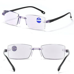 Light Blocking Glasses Clear Lens Reduce Eye Fatigue UV Glare