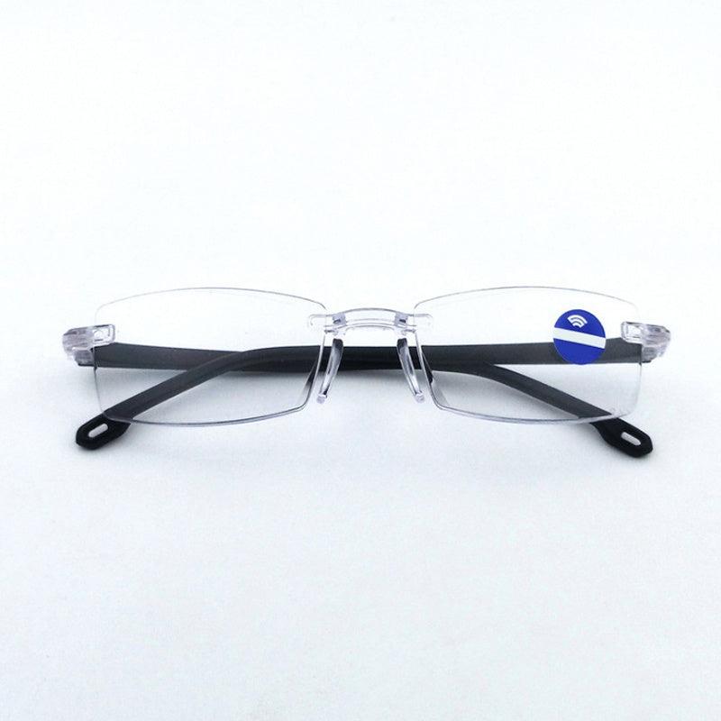 Light Blocking Glasses Clear Lens Reduce Eye Fatigue UV Glare