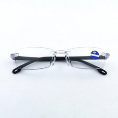Light Blocking Glasses Clear Lens Reduce Eye Fatigue UV Glare