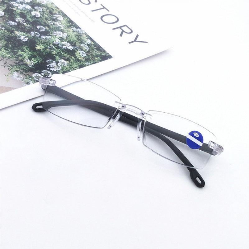 Light Blocking Glasses Clear Lens Reduce Eye Fatigue UV Glare