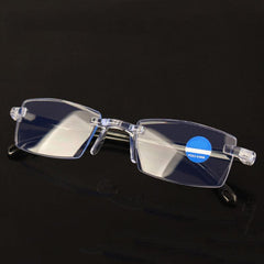 Light Blocking Glasses Clear Lens Reduce Eye Fatigue UV Glare