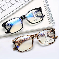 Progressive Focus Anti Light Reading Glasses for Men and Women