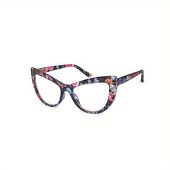 Cat Eye Reading Glasses Light Blocking Readers For Women