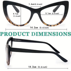 Cat Eye Reading Glasses Light Blocking Readers For Women