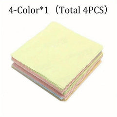 20pcs Microfiber Glasses Wiping Cloth for Mobile Phone and Musical Instruments