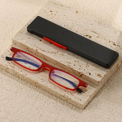 Metal Frame Portable Presbyopia Reading Glasses