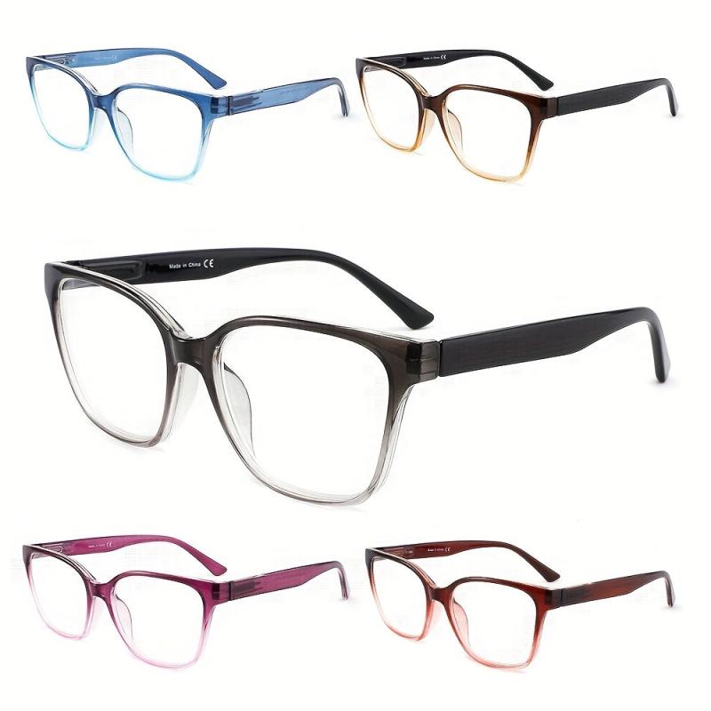 Gradient Readers With Comfort Spring Hinge For Men Women