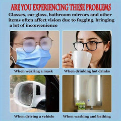 100pcs Eyeglass Cleaner Lens Wipes Individually Wrapped Non Scratching Anti fog