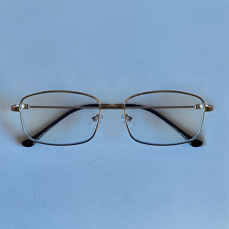 SB951 Metal Frame Light Blocking Presbyopia Corrective Reading Glasses