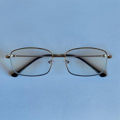 SB951 Metal Frame Light Blocking Presbyopia Corrective Reading Glasses