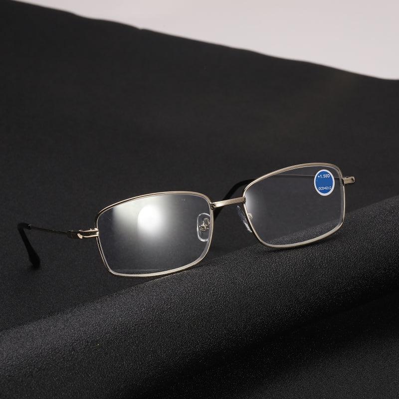 SB951 Metal Frame Light Blocking Presbyopia Corrective Reading Glasses