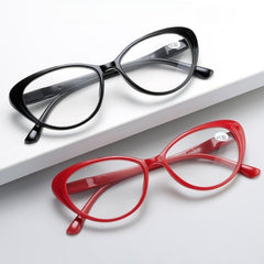 Vintage Women Reading Glasses Anti Light Presbyopia Eyeglasses