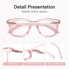 Square Computer Readers Reduce Glare & Filter UV Rays