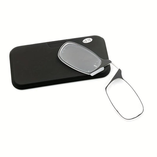 Legless Clip Nose Reading Glasses Ultra Thin Compact Readers Eyewear